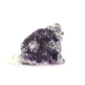 Amethyst crystal with cut base | ASH&STONE Crystals Shop Auckland NZ