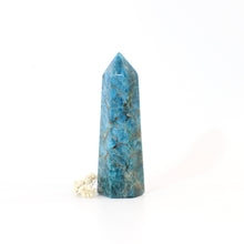 Load image into Gallery viewer, Blue apatite polished crystal tower | ASH&amp;STONE Crystals Shop Auckland NZ
