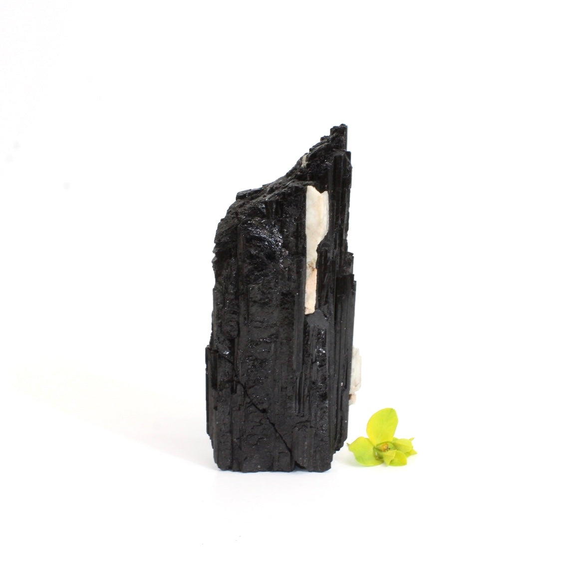 Black tourmaline crystal tower | ASH&STONE Crystals  Shop Auckland NZ