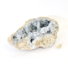 Load image into Gallery viewer, Large celestite crystal geode - 4.01kg | ASH&amp;STONE Crystals Shop Auckland NZ
