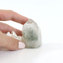 Load image into Gallery viewer, Clear quartz &amp; chlorite crystal point | ASH&amp;STONE Crystals Shop Auckland NZ
