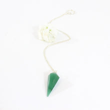 Load image into Gallery viewer, Green aventurine crystal pendulum | ASH&amp;STONE Crystals Shop Auckland NZ
