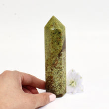 Load image into Gallery viewer, Green opal crystal tower | ASH&amp;STONE Crystals Shop Auckland NZ
