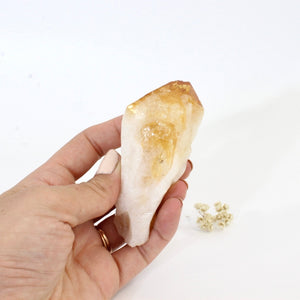 Citrine crystal point