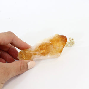 Citrine crystal point | ASH&STONE Crystals Shop Auckland NZ