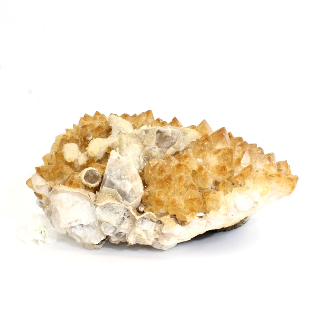 Large citrine crystal cluster 7.19kg | ASH&STONE Crystals Shop Auckland NZ
