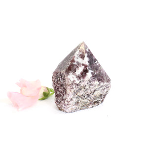 Lepidolite crystal point | ASH&STONE Crystals Shop Auckland NZ