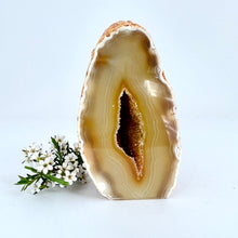 Load image into Gallery viewer, Crystals NZ: Agate polished crystal cave
