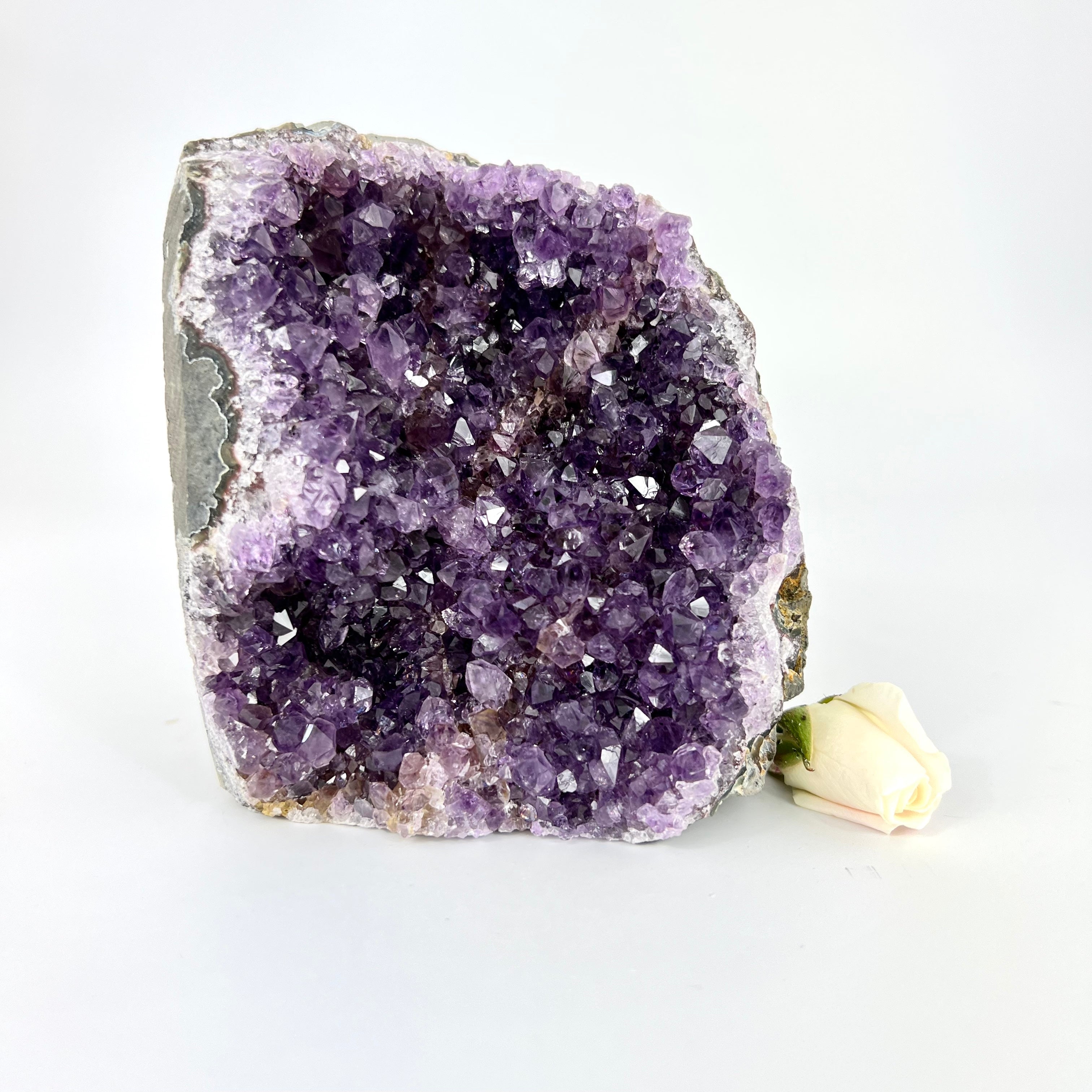 Crystals NZ: Amethyst crystal cluster