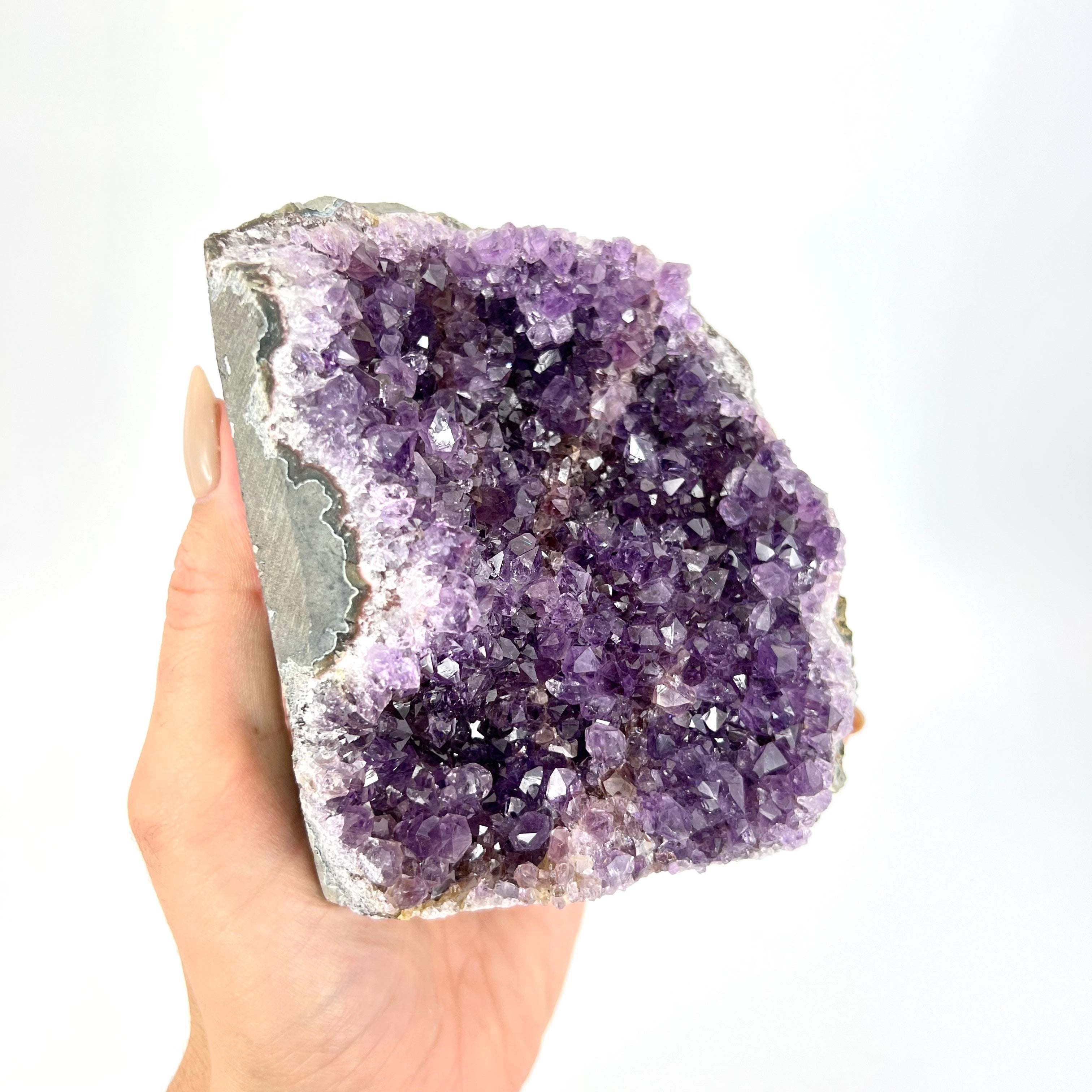 Crystals NZ: Amethyst crystal cluster