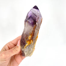 Load image into Gallery viewer, Crystals NZ: Amethyst phantom quartz crystal point - from Bahia
