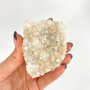 Crystals NZ: Apophyllite & stilbite crystal cluster