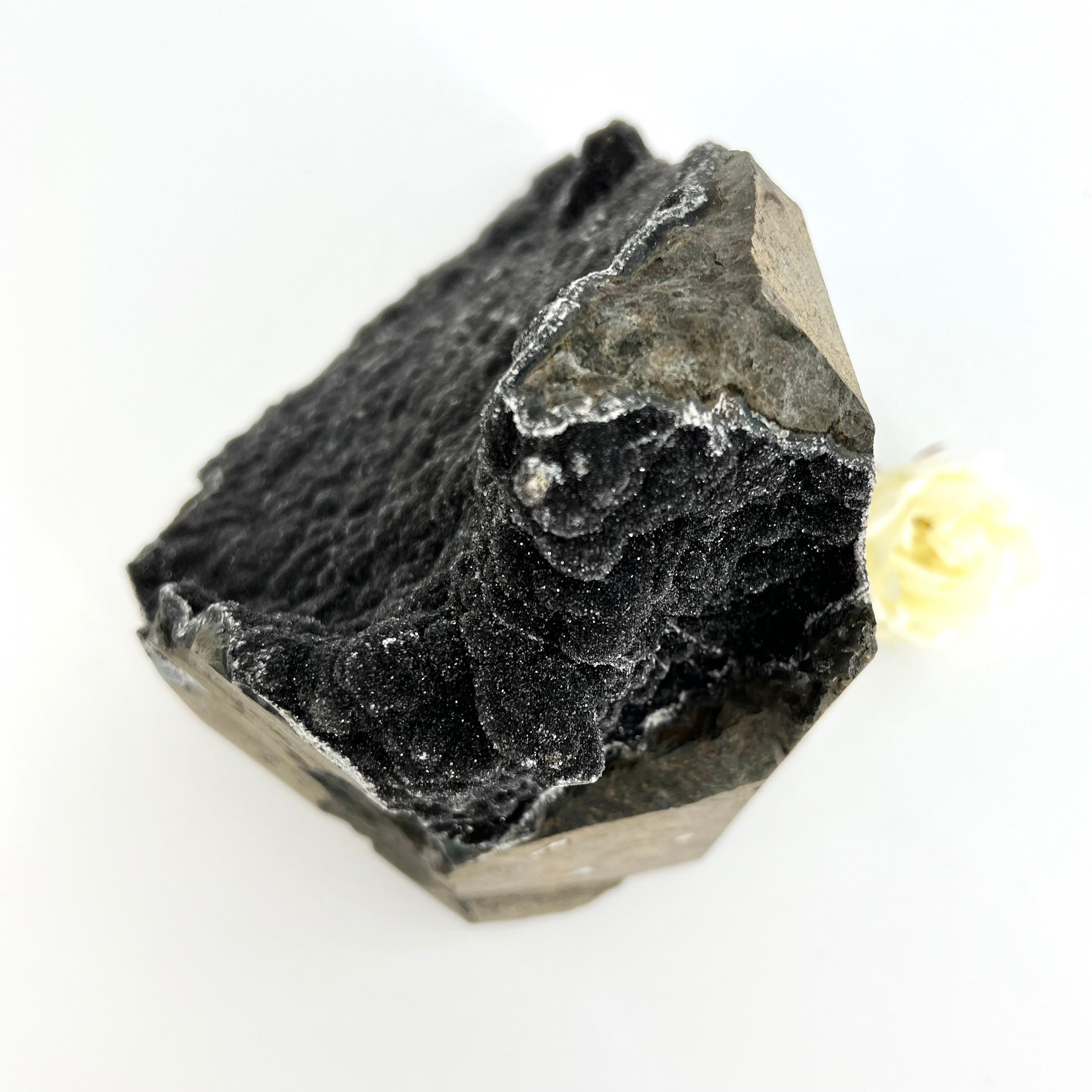 Large Crystals NZ: Black amethyst crystal cluster