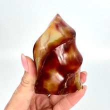 Load image into Gallery viewer, Crystals NZ: Carnelian crystal flame polished
