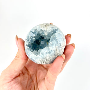Crystals NZ: Celestite crystal sphere