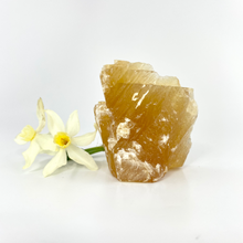 Load image into Gallery viewer, Crystals NZ: Honey calcite crystal chunk
