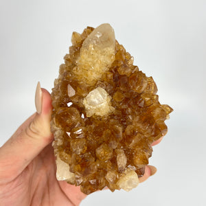 Crystals NZ: Citrine crystal cluster