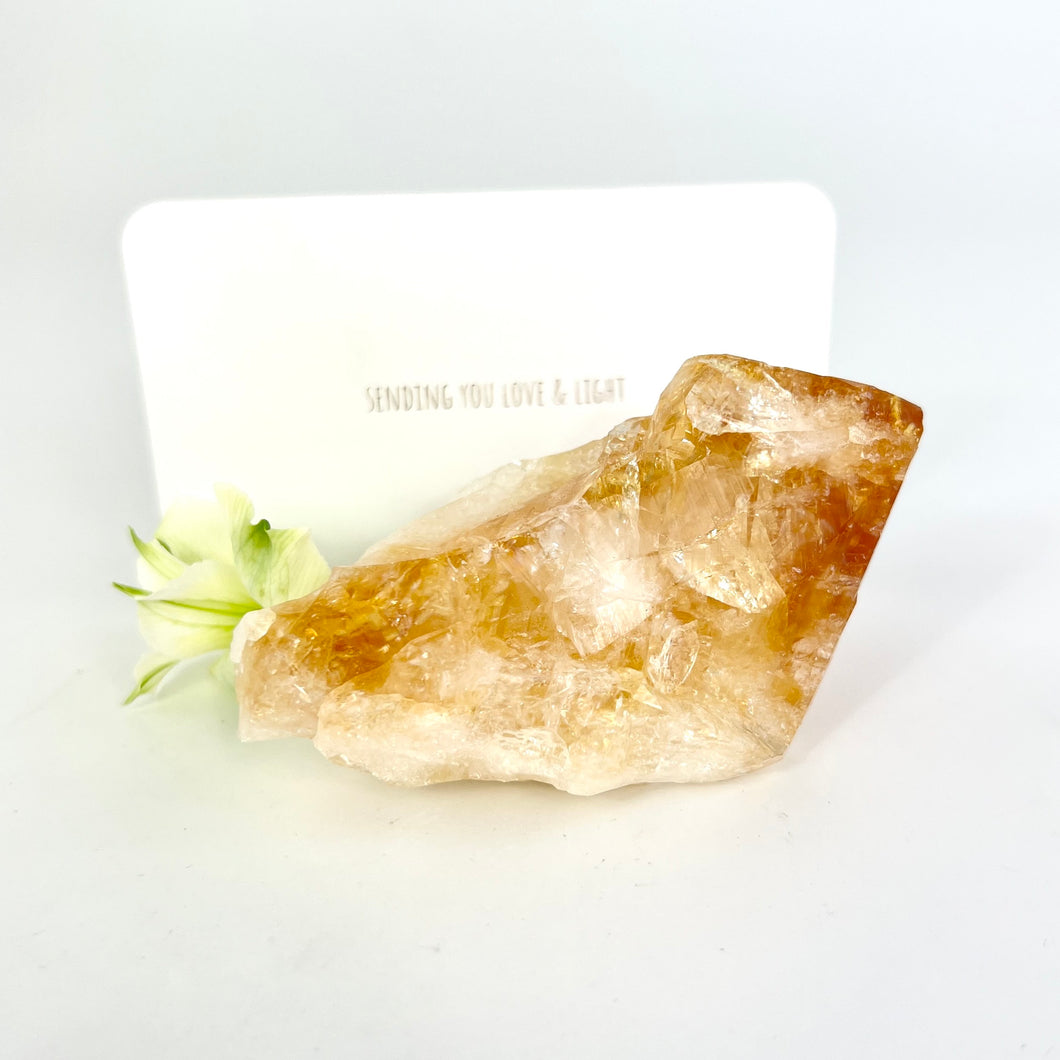 Crystals NZ: Citrine crystal point