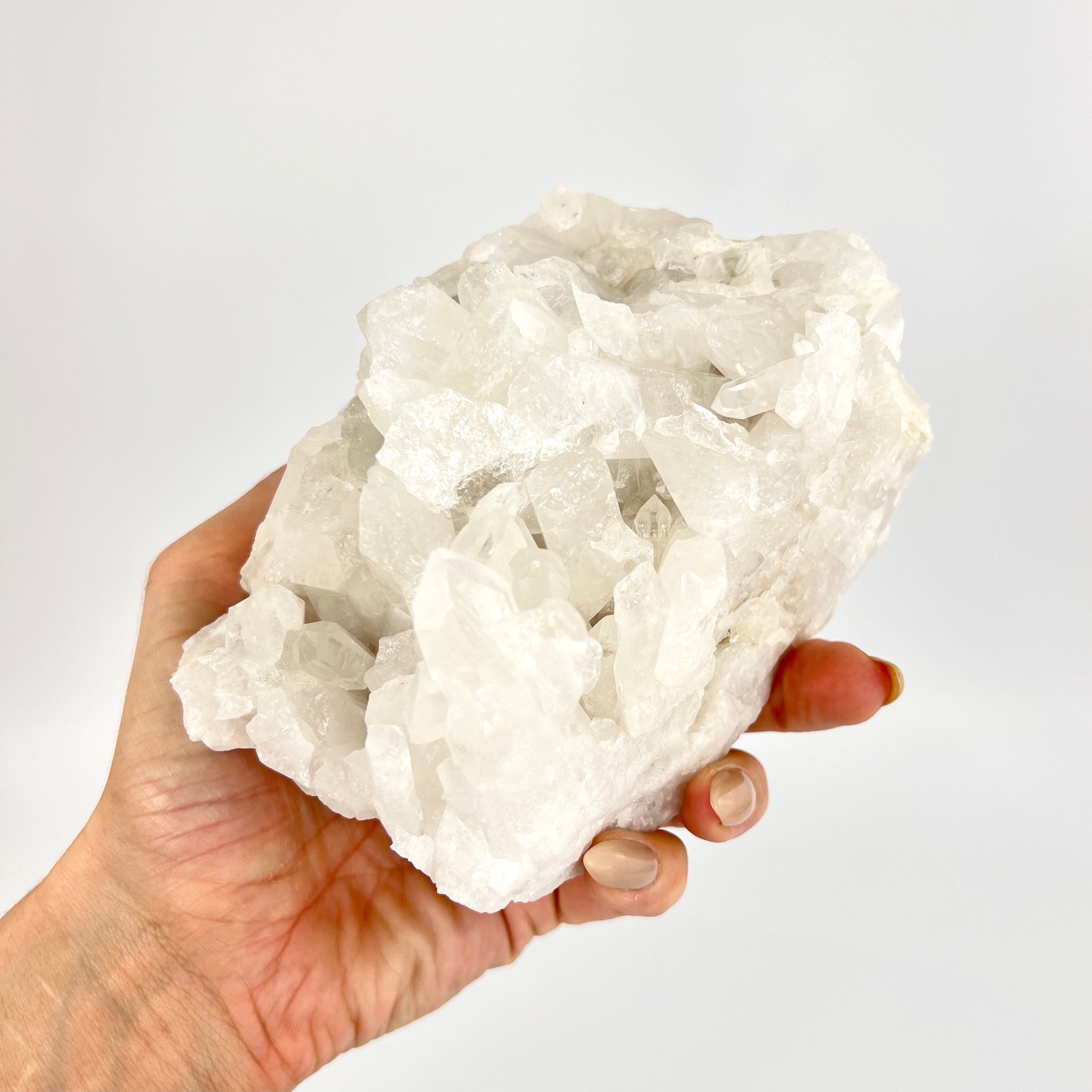 Clear quartz crystal cluster | ASH&STONE Crystals Shop Auckland NZ