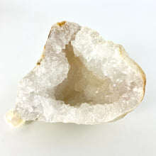 Load image into Gallery viewer, Large Crystals NZ: Large clear quartz crystal geode half 2.1kg

