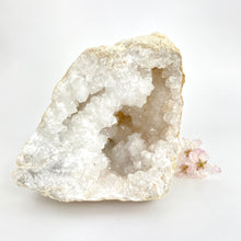 Load image into Gallery viewer, Large crystals NZ: Clear quartz crystal geode half 1.9kg
