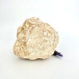 Crystals NZ: Clear quartz crystal geode pair