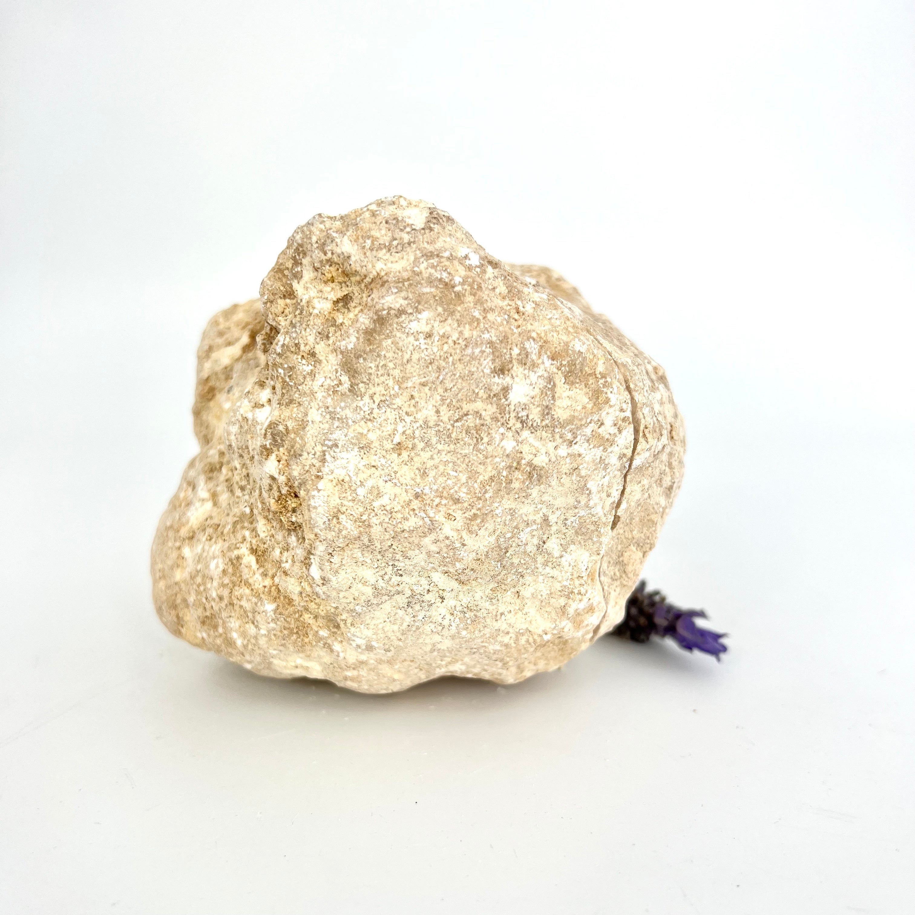 Crystals NZ: Clear quartz crystal geode pair