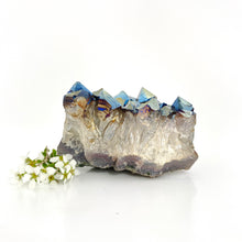 Load image into Gallery viewer, Crystals NZ: Cobalt aura quartz crystal cluster
