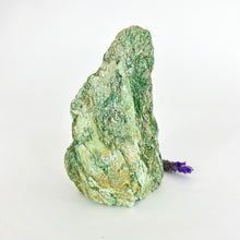 Load image into Gallery viewer, Crystals NZ: Fuchsite crystal tower with cut base
