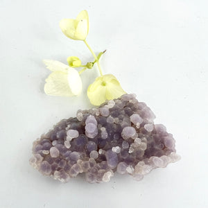 Crystals NZ: Grape agate crystal cluster - rare