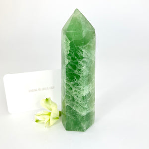 Crystals NZ: Green fluorite crystal generator