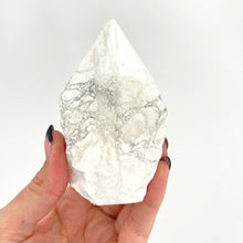 Load image into Gallery viewer, Crystals NZ: Howlite crystal polished point
