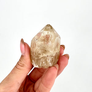 Crystals NZ: Kundalini Natural Citrine Crystal Point - extremely rare