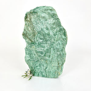 Crystals NZ: Fuchsite crystal tower with cut base