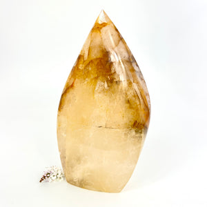Crystals NZ: Large golden healer crystal flame
