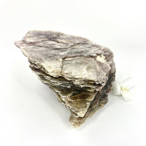 Large crystals NZ: Large lepidolite crystal cluster - raw