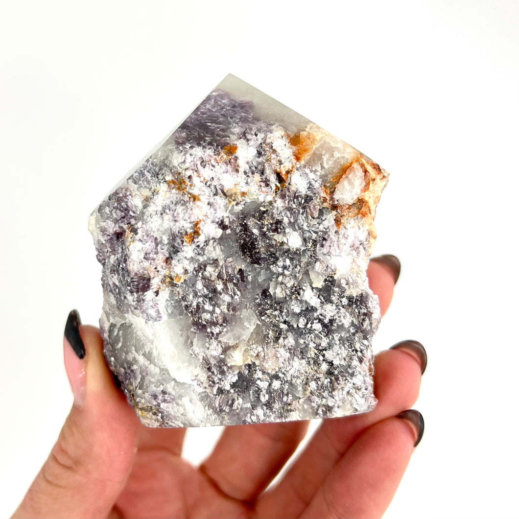 Crystals NZ: Lepidolite crystal point