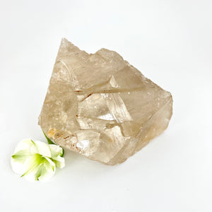 Crystals NZ: Natural citrine crystal chunk