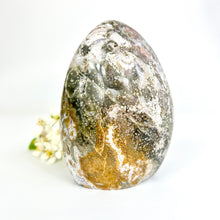 Load image into Gallery viewer, Crystals NZ: Ocean jasper polished crystal cut base
