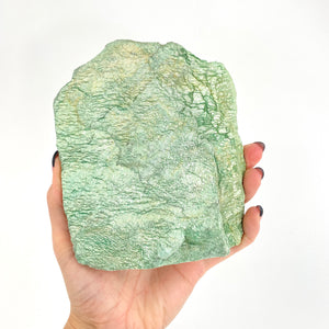 Crystals NZ: Fuchsite crystal chunk - raw
