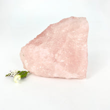Load image into Gallery viewer, Crystals NZ: Large raw rose quartz crystal chunk 1.19kg
