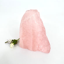 Load image into Gallery viewer, Crystals NZ: Large raw rose quartz crystal chunk 1.19kg
