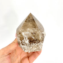 Load image into Gallery viewer, Crystals NZ: Smoky quartz crystal polished point
