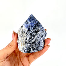 Load image into Gallery viewer, Crystals NZ: Sodalite crystal point

