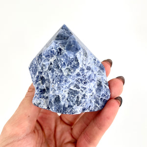 Crystals NZ: Sodalite crystal point