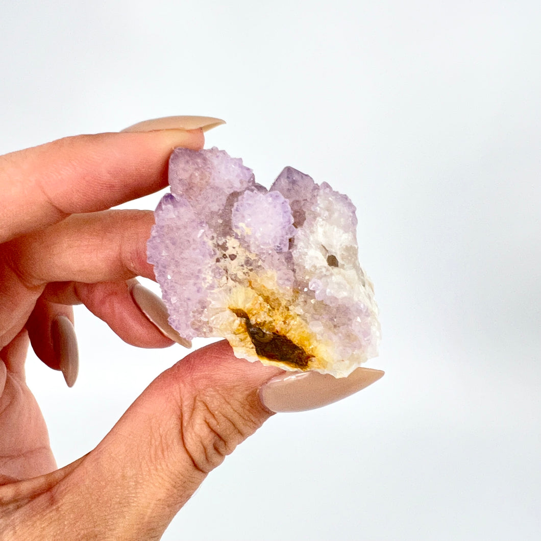 Crystals NZ: Spirit quartz crystal cluster - rare