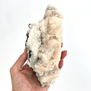 Stilbite crystal cluster | ASH&STONE Crystals Shop Auckland NZ