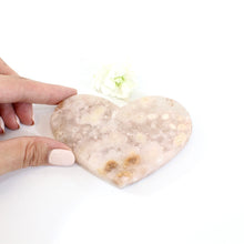 Load image into Gallery viewer, Pink amethyst crystal heart | ASH&amp;STONE Crystals Shop Auckland NZ
