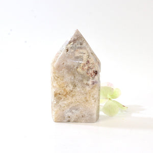 Pink amethyst crystal point | ASH&STONE Crystals Shop Auckland NZ