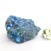 Load image into Gallery viewer, Quantum quattro crystal chunk with dioptase formations | ASH&amp;STONE Crystals Shop 
